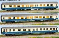 Set of 3 Passenger cars DB Touristik. Set #1